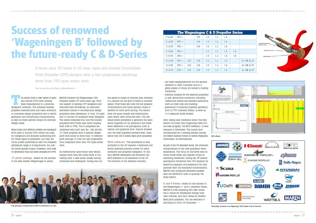 Success of renowned ‘Wageningen B’ followed by the future-ready C & D-Series